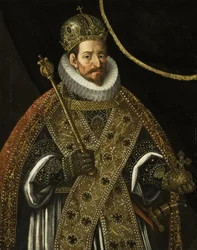 Portret van Matthias 1557-1619, Heilige Roomse Keizer, ca. 1610