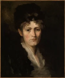 Portret van mejuffrouw zur Westen