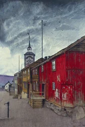 Straat in Røros