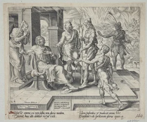 Gezegend zijn de Armen van Geest. Job Ontvangt het Slechte Nieuws van zijn Ongeluk