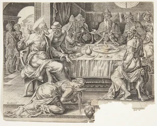 Zalig zijn zij die hongeren en dorsten naar gerechtigheid. De presentatie in de tempel