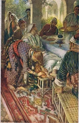 De Vrouw met de Zalfdoos, illustratie uit 