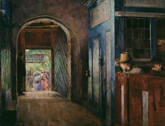 Doop in de Tanum-kerk, 1892