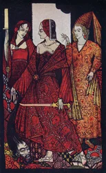 Koninginnen die de venen van Glanna sneden, Judith uit de Schrift en Glorianna, 1910