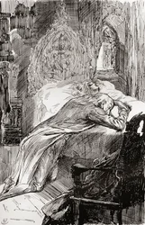 Illustratie voor De Oude Curiositeitenwinkel van Charles Dickens