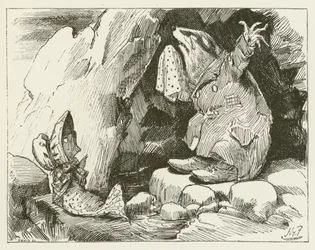Illustratie voor Sylvie en Bruno door Lewis Carroll