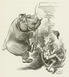 Illustratie voor Sylvie en Bruno door Lewis Carroll