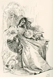 Mevrouw Skewton (gravure)