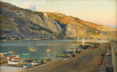 De haven van Menton, Côte d