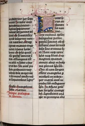 Evangelieboek met Evangelistenportretten: Gedecoreerde Initiaal