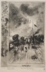 Een pier in Engeland