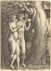 De verleiding door de slang, 1540