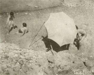 Der Malschirm II, 1909 of eerder, gedrukt na 1911