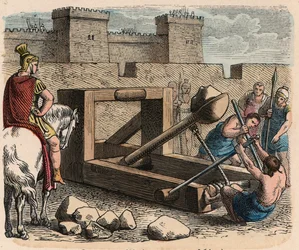 Oud Rome: Wapens, katapult