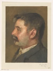 Portret van een onbekende man