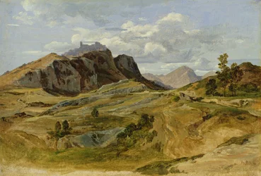 Landschap in Civitella, 1822
