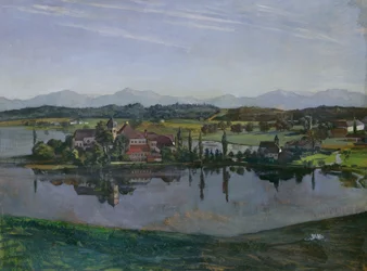 Het Seeon-klooster in Oberbayern, 1892