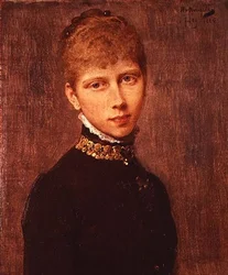 Portret van Prinses Victoria van Pruisen
