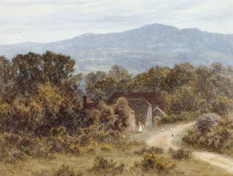 Hindhead vanaf Sandhills, Witley