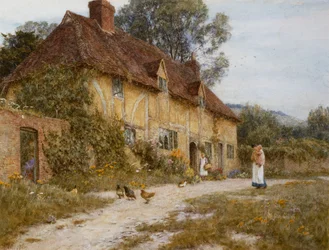 Oud Kentish huisje