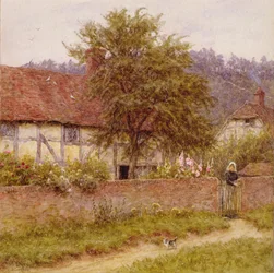 Het verdwaalde katje, c.1891