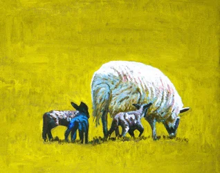 Naar aanleiding van, 2009 (olieverf op doek)