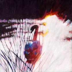 Gouden sereniteit, 2015 (acrylverf op doek)