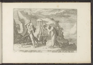 Deucalion en Pyrrha scheppen een nieuw mensenras