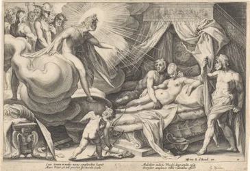 Mars en Venus door Apollo verrast