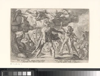 Strijd tussen de goden en de giganten (Metamorfosen van Ovidius)