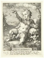 Allegorie over de vergankelijkheid van het leven („Quis Evadet?“)