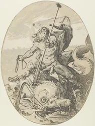 Oceanus, plaat twee uit Demogorgon en de goden