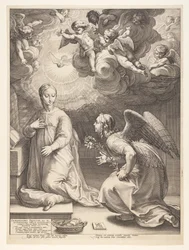 De Aankondiging, uit De geboorte en het vroege leven van Christus