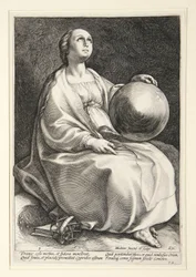 Urania, plaat 9 uit de serie De negen muzen