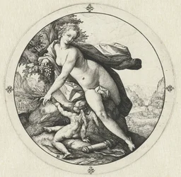 Venus en Cupido