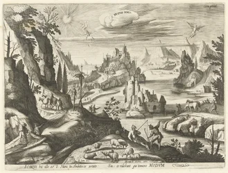 Landschap met de val van Icarus