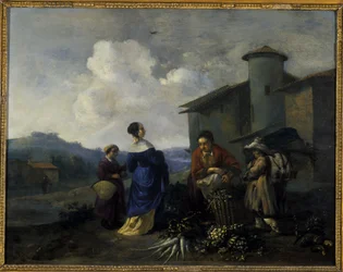 Groenteverkoper