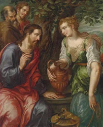 Christus en de vrouw van Samaria