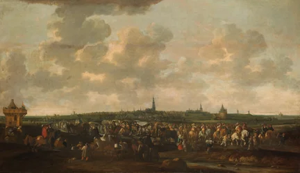 Vertrek van Spaanse bezettingstroepen uit Breda, 10 oktober 1637