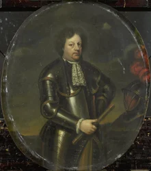Portret van generaal-majoor Hans Willem