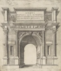 Senatus Populus Que Romanus Divo Tito Divi Vespasiani Filio Vespasiano Augusto