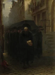 Een joodse begrafenis