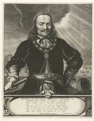 Portret van Michiel Adriaansz. de Ruyter