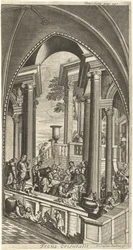 Schilderingen oostzijde, Sint Michielsabdij Antwerpen