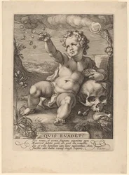 Allegorie van de vergankelijkheid ("Homo Bulla")