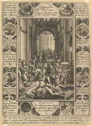 Onenigheid in de kerk Dissidium in Ecclesia, ca. 1578