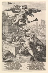 Roem en Geschiedenis, uit de serie De Romeinse Helden, 1586