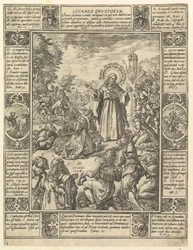 Levamen Onostrorum, uit Allegorieën van het Christelijk Geloof, uit Christelijke en Profane Allegorieën