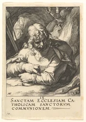 Sint Jacobus de Mindere, uit Christus, de Apostelen en Sint Paulus met de Geloofsbelijdenis