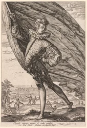 De Vaandeldrager, naar links gedraaid